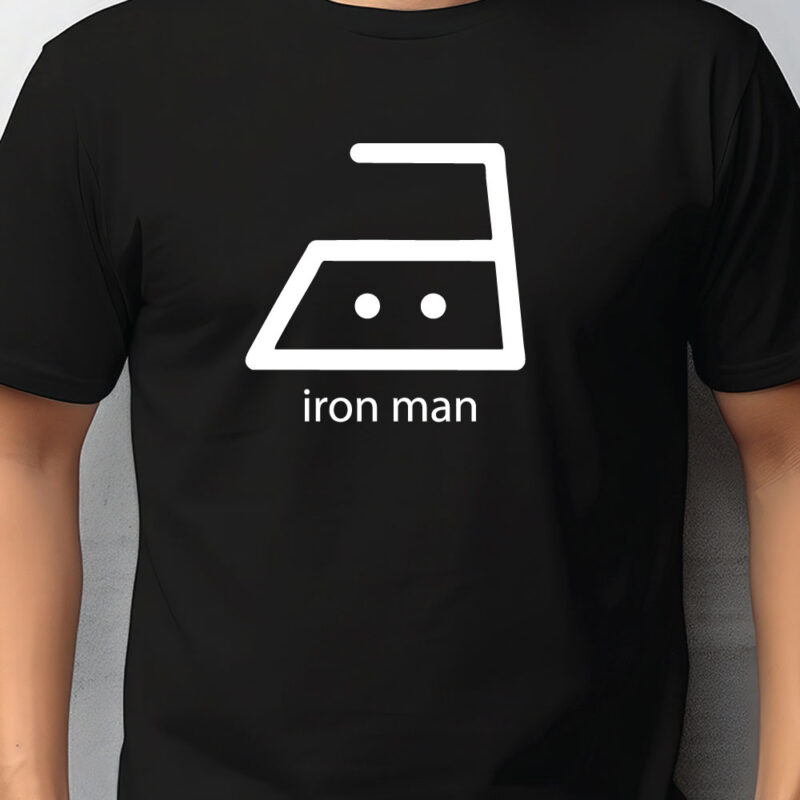 T-shirt: iron man