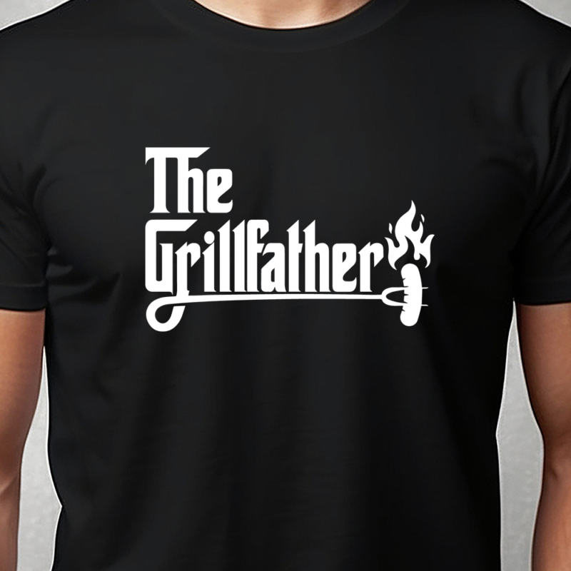 T-shirt: The grillfather