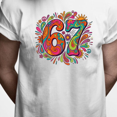T-shirt: 67 - six seven