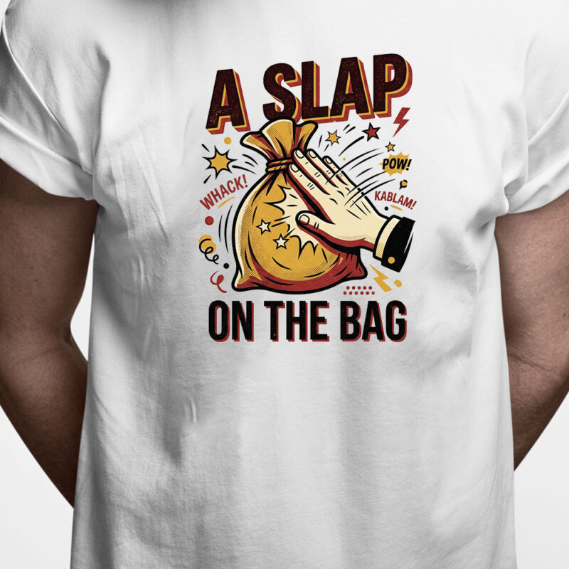 Danglish T-shirt: A slap on the bag