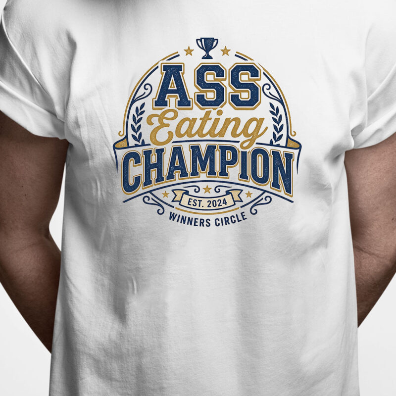 T-shirt: As eating champion