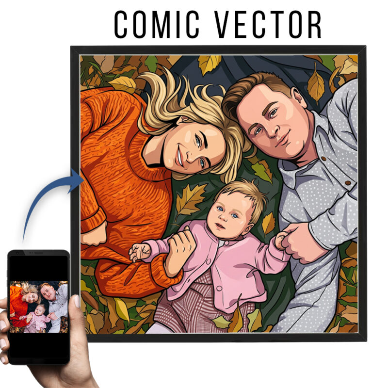 Billedkonvertering: Comic vector