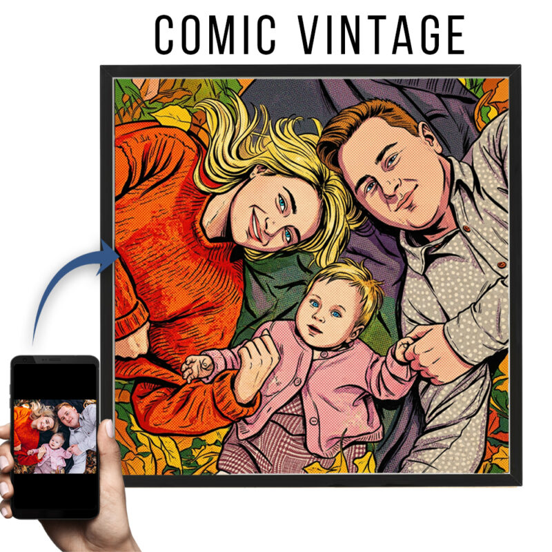 Billedkonvertering: Comic vintage