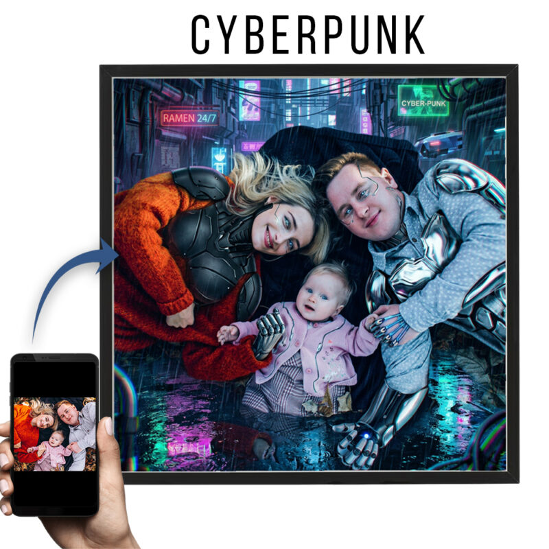 Billedkonvertering: Cyberpunk