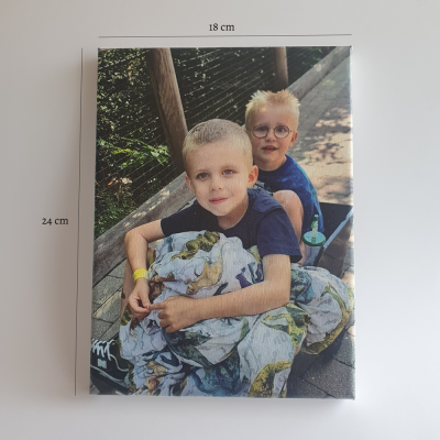 Foto på malerlærred: 18 x 24 cm