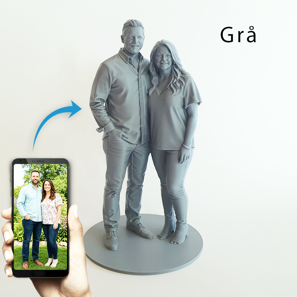 Foto til 3D printet figur - Mennesker - hel figur