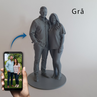 Foto til 3D printet figur - Mennesker - hel figur