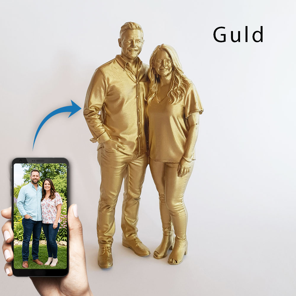 Foto til 3D printet figur - Mennesker - hel figur - Billede 2