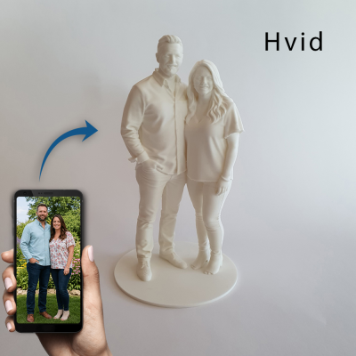 Alternative view of Foto til 3D printet figur - Mennesker - hel figur