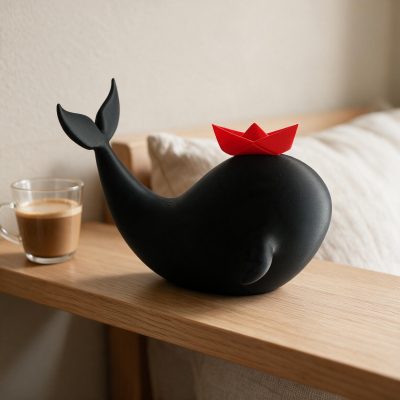 Alternative view of Whale with boat
