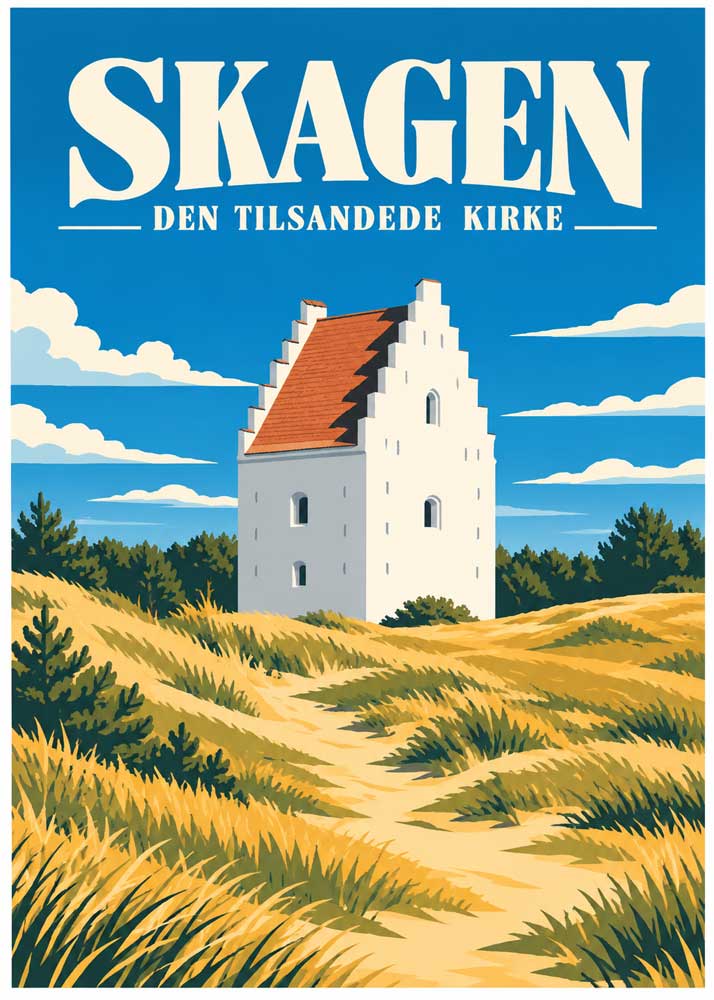 Skagen - Den tilsandede kirke