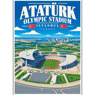 Atatürk Olympic Stadium - Istanbul - Turkey
