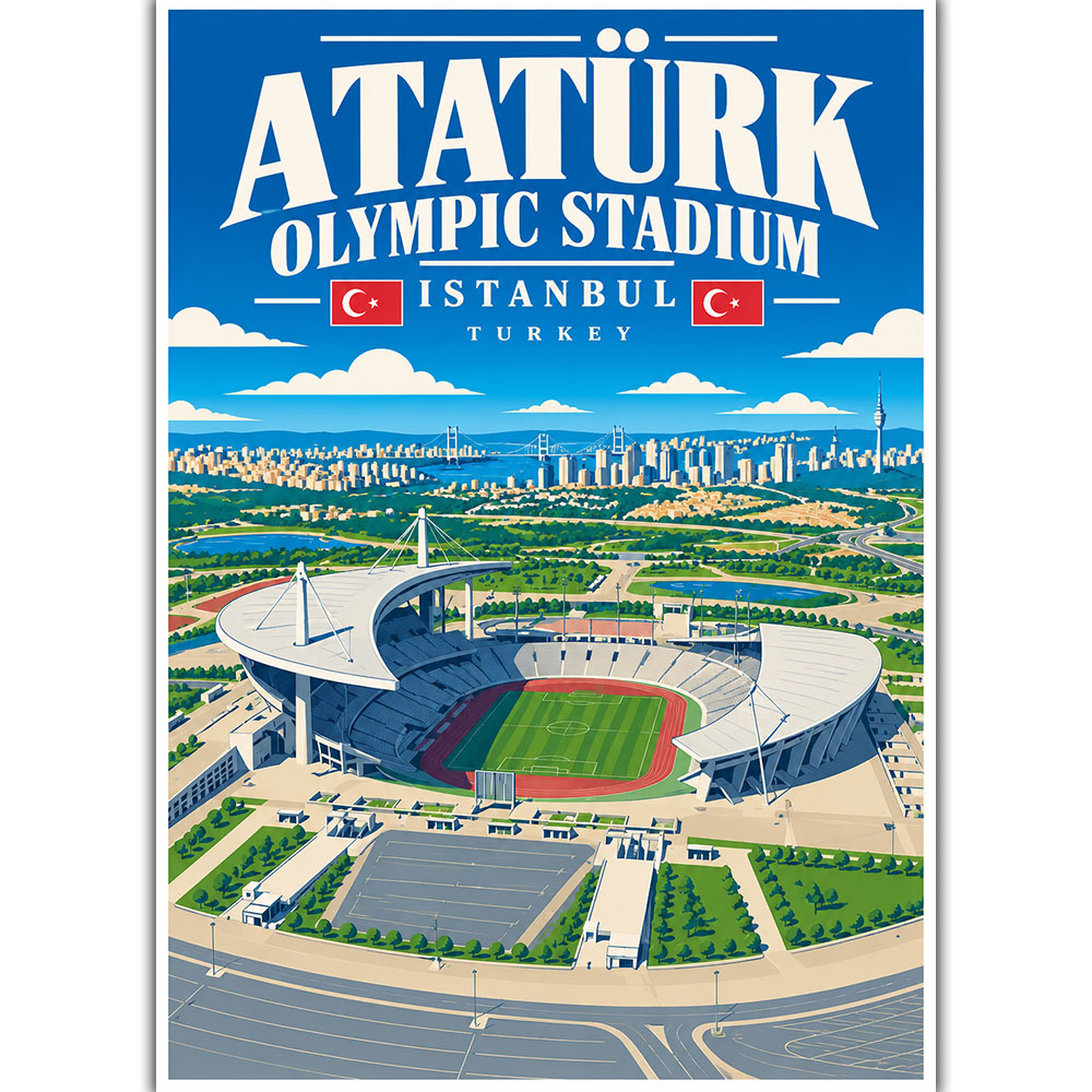 Atatürk Olympic Stadium - Istanbul - Turkey