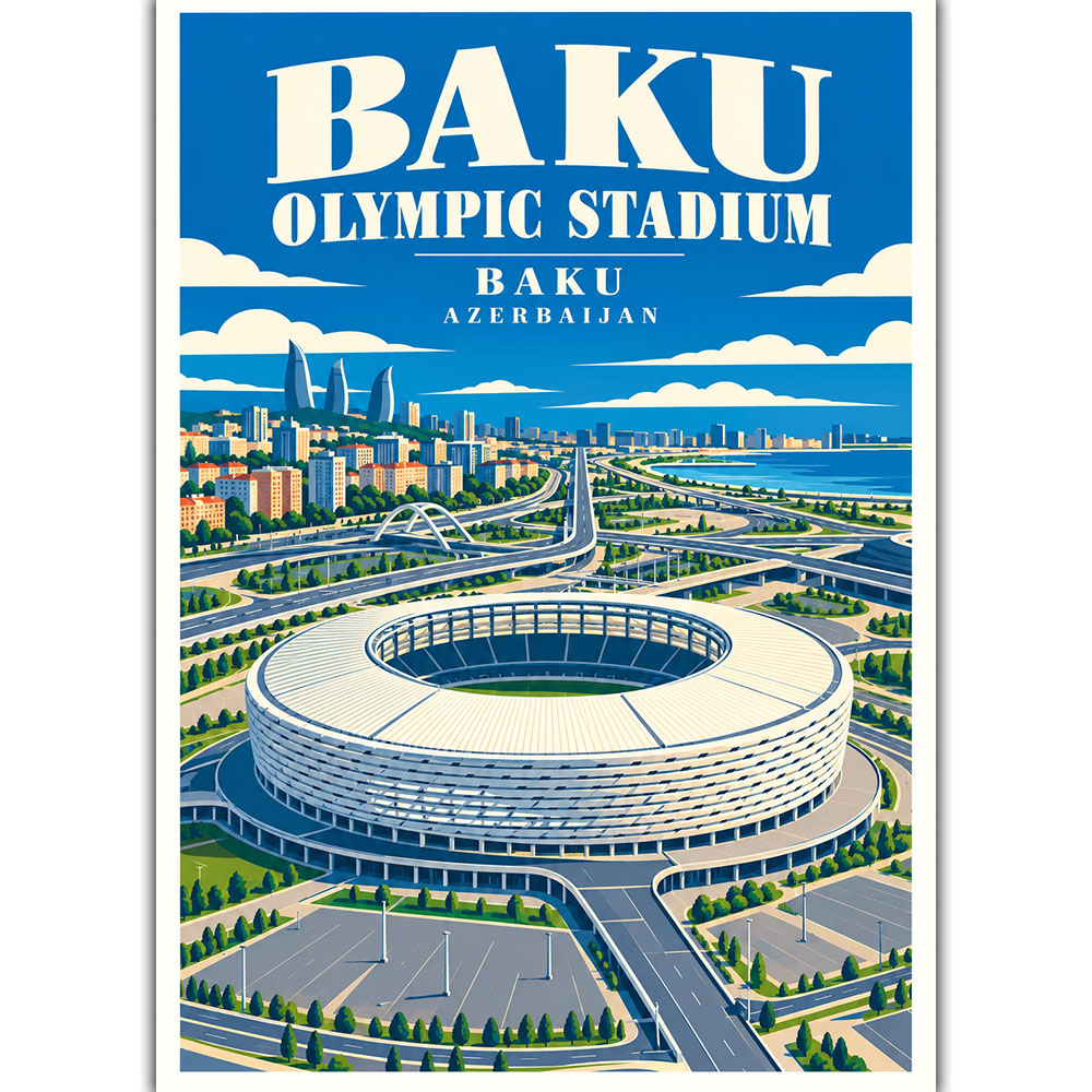 Baku Olympic Stadium - Baku - Azerbaijan
