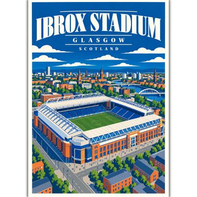Ibrox Stadium - Glasgow - Scotland