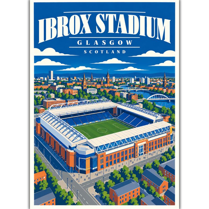 Ibrox Stadium - Glasgow - Scotland