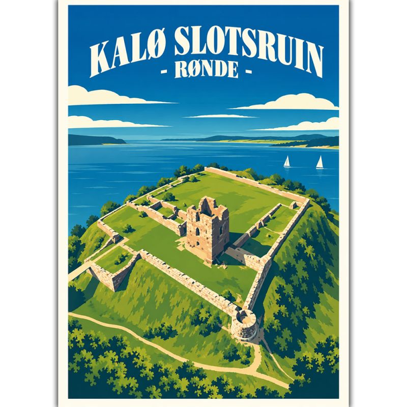 Kalø slotsruin - Rønde