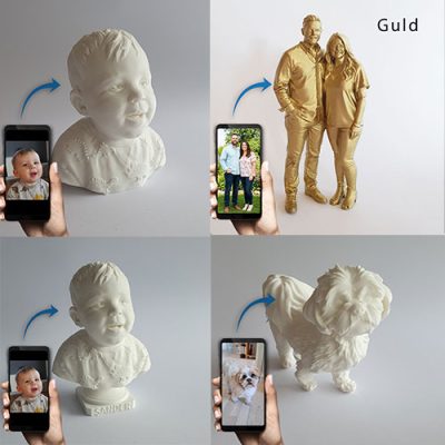 Foto til 3D printet figur