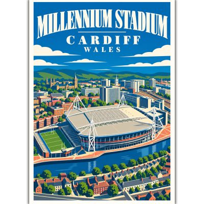 Millenium Stadium - Cardiff - Wales