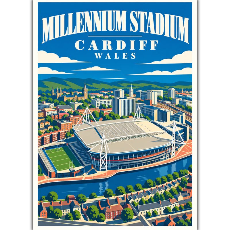 Millenium Stadium - Cardiff - Wales