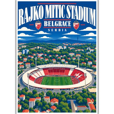 Rajko Mitic Stadium - Belgrace - Serbia